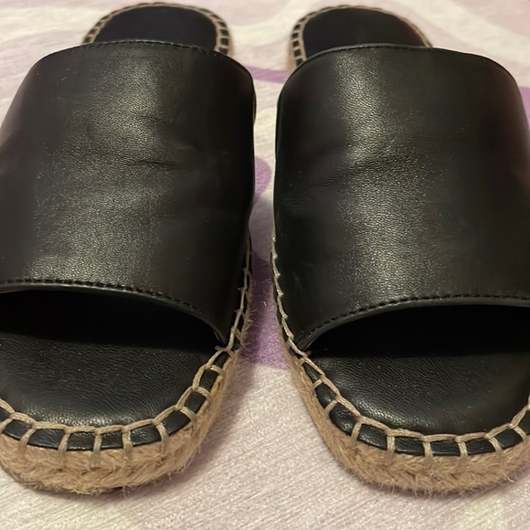 Aldo Leather Espadrille Slides - Picture 4 of 4